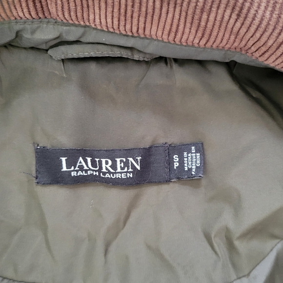 Lauren Ralph Lauren Quilted Olive Utility Jacket - Picture 4 of 7